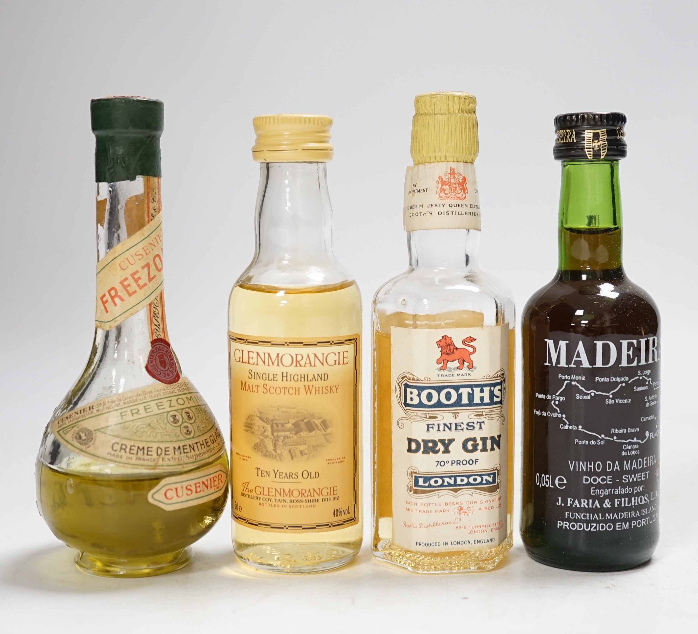 A collection of spirit miniatures